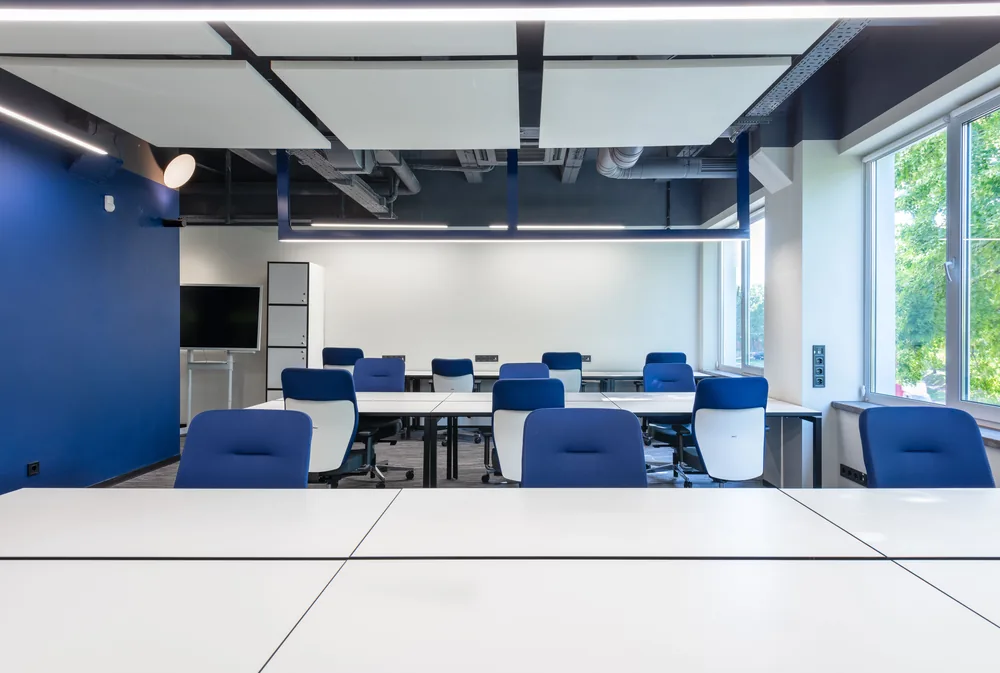 Private meeting room in a Geneva office